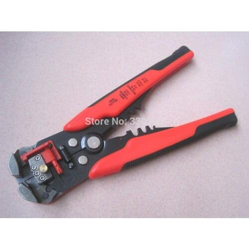 3 in 1 Automatic Cable Wire Stripper plier Self Adjusting Crimper Terminal Cutter Tool two-colour handle