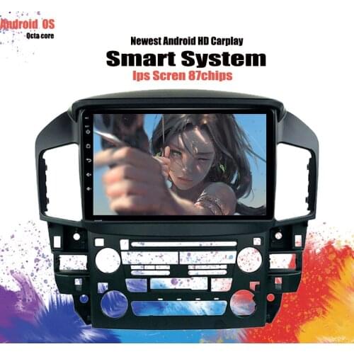 6G+128G Android 10 Car Radio Audio Stereo For Lexus RX300 1997-2003 GPS Navi Monitor a/v Player with 4G Lte Carplay DSP