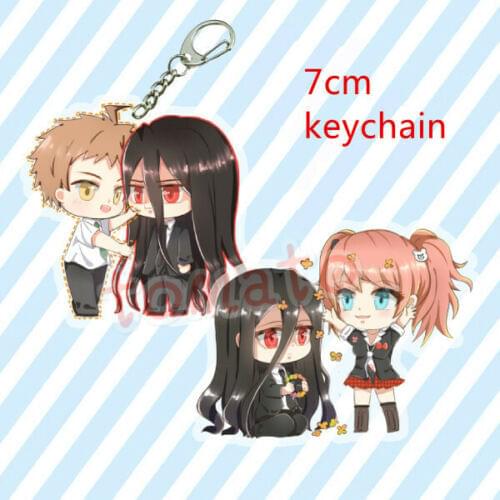 Cosmile Danganronpa 3 Dangan Ronpa Kamukura Izuru Hinata Hajime Acrylic Keychain Creative Gift limited cosplay