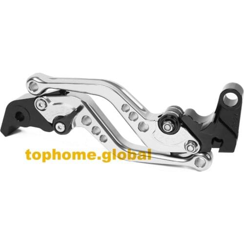For SUZUKI Bandit GSF1200 1996 - 2000 Shorty Silver Motorcycle Accessories CNC Clutch Brake Levers 1997 1998 1999