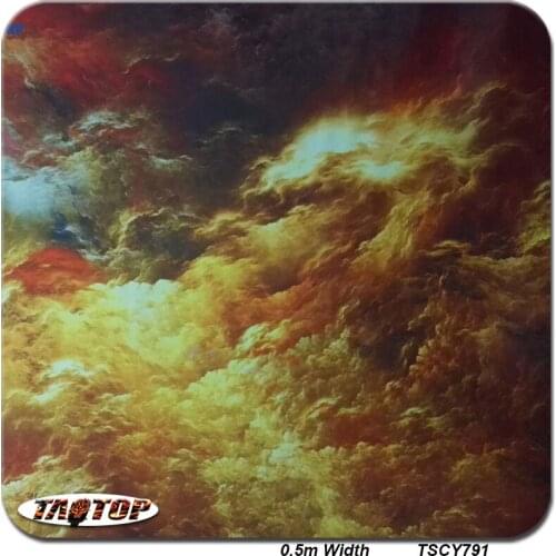 Hydro Dipping Film Cartoon TSCY791 0.5M * 20M Hydro Graphic Film Hydrografic Film Water Transfer Printing Film