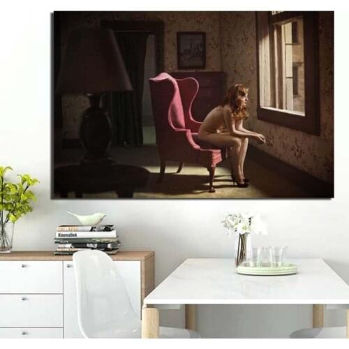 Canvas Painting Edward Hopper Wall Artwork Poster Realism Picture Print Woman Home Decor Nordic Modular for Living Room