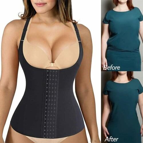 Girdles Reducing Body Shaper Women Slimming Shapewear Waist Trainer Vest Belly Wrap Corset Slimming Underbust Thermo Tank Tops