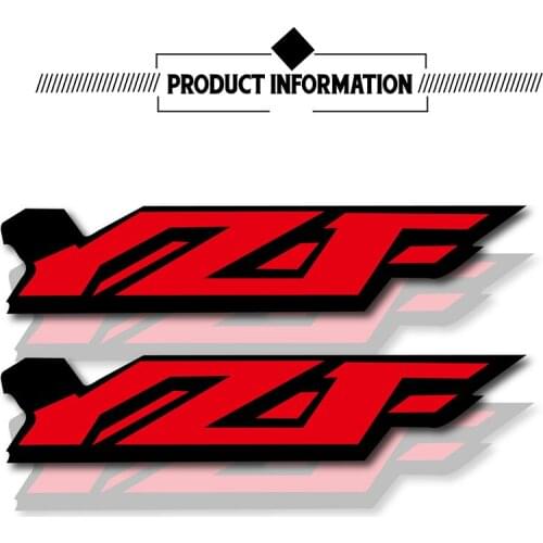 New motorcycle bicycle LOGO fuel tank notebook luggage helmet waterproof reflective MOTO sticker for yamaha yzf YZF 1000