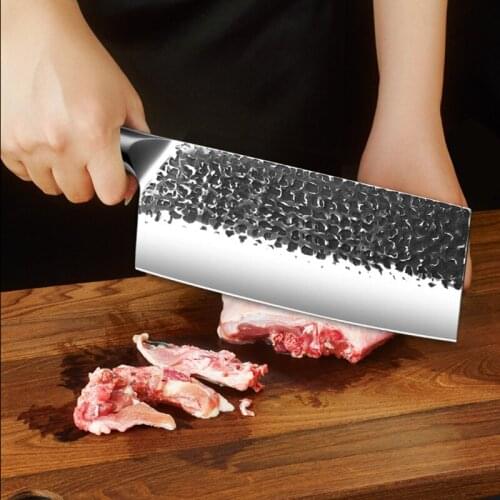 YAMY&CK Hand forged kitchen knives sharp slicing knife high hardness meat cleaver kitchen knife chef special knives