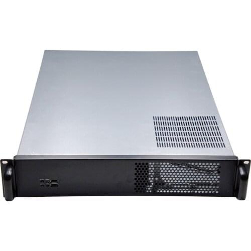 2U industrial control cabinet 550mm deep, PC power BZZ node ATX motherboard 8-disk rack storage server