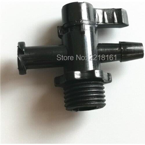 Solvent/UV printer manual valve/Flora Wit-color Myjet JHF Vista Infinity Aprint Liyu 3 ways ink valve/sub ink tank tube fittings