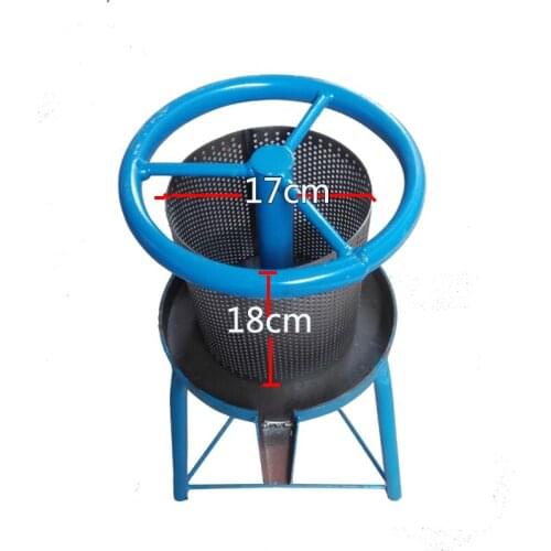 Commercial Household Manual Press Juicer Squeezer Rotation Handle Vegetable Chilli Sauce Pig Oil Residue Presser