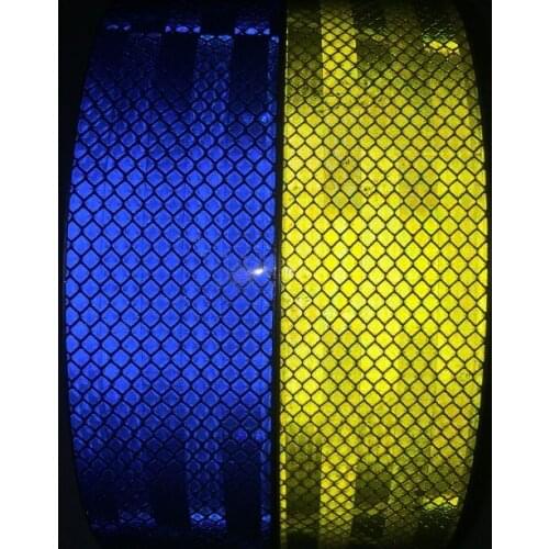 Self-adhesive Truck Car Motorcycle Road Traffic Warning Safety Sticker Furniture District Warning PET Tape