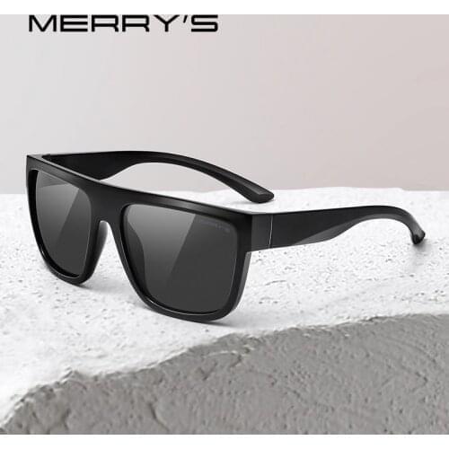 MERRYS DESIGN Men Polarized Sunglasses Male Driving Spuare Shades Classic Sun Glasses For Men UV400 S3013