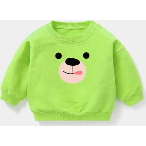 Baby Boy Girl Sweater 2021 Spring Autumn New Childrens Clothing Kids Cotton Clothes 2-7 Years Old Boys Girls Sweatshirt Outwear