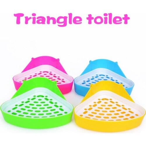 Pet Triangle Toilet Rabbit Toilet Hamster Guinea Pig My Neighbor Totoro Hedgehog Potty Pet Cleaning Products