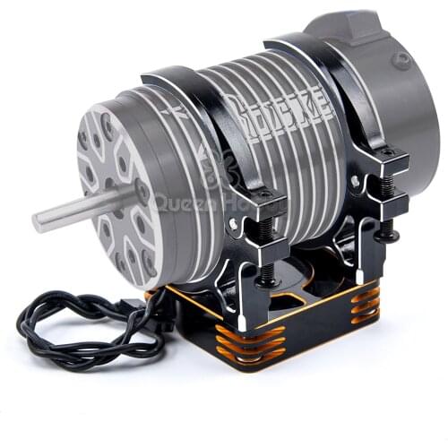 Fast Cooling Fan 40x40mm Rocket Motor Aluminum Fan w/ holder for 1/10 1/8 RC Car 4068 4082 4092 4074 4274 4268 Brushless Motor