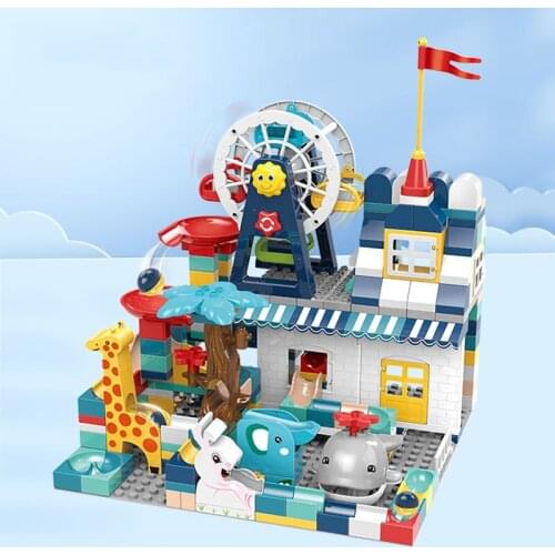 Large Particles For Children Diy Assembled Slide Blocks Educational Brain Toys Early Childhood Education Spelling Blocks