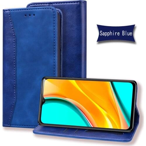 Imitation Cowhide Leather Phone Case For Xiaomi Redmi 4X 7A 8 8A 9 9A POCO X3 NFC Redmi Note 4 4X 7/8/9 10 Pro 8T 9S Cover