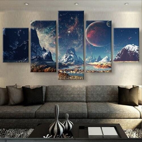 Canvas Paintings Wall Art Framework Pictures 5 Pieces Posters HD Prints For Living Room Home Decor