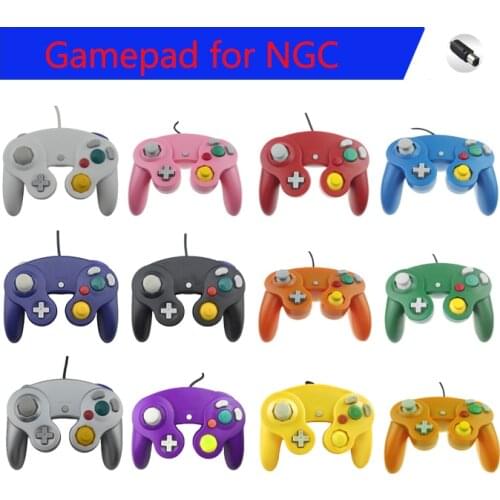 Classic Wired Controller Joypad Joystick Gamepad single Point For N-G-C For Gamecube PC Controller Vibration Gameing