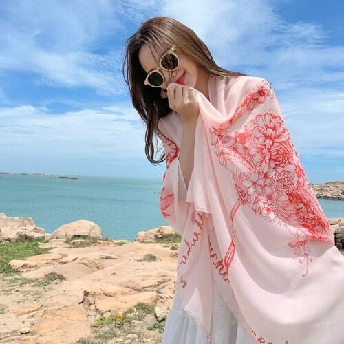 Fashion Shawl Scarf For Women Large Cotton Feeling Head Wraps Pink Color Tassel Hijab Scarves 180x90cm