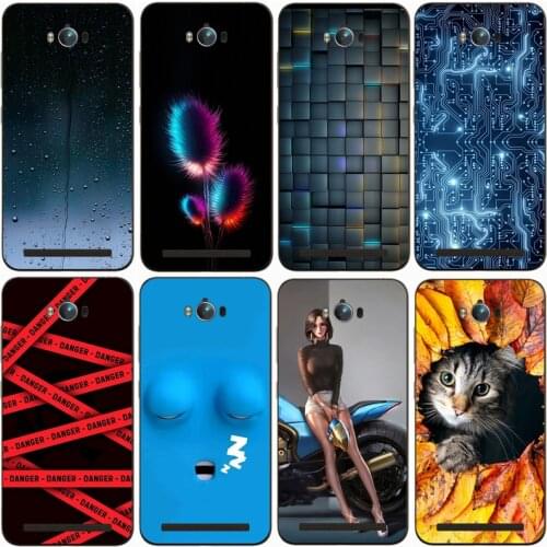 Fashion Soft silicone TPU Back Cover For ASUS Zenfone Max ZC550KL Phone Funda Case For ASUS Z010D Cute Cartoon Case