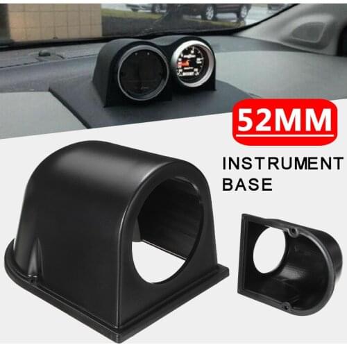 1 Hole Gauge Meter Holder Cup Dash Gauge Pillar Mount Pod 52mm 2 Inch Dash Mounting Bracket Durable Car Interior Accessories