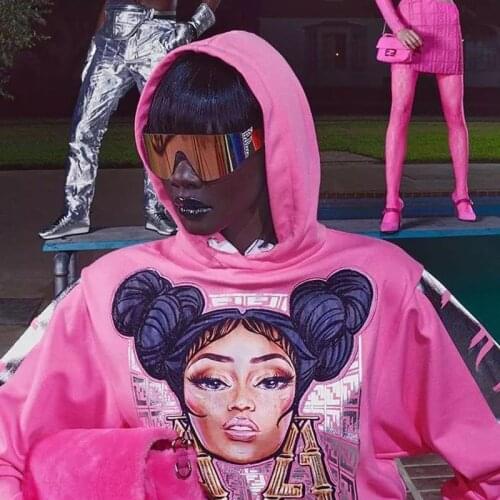 Oversized Rimless Women Rainbow Sunglasses Goggle Vintage Female Colorful Sun Glasses Mirror Gradient Ladies Nicki Minaj Eyewear