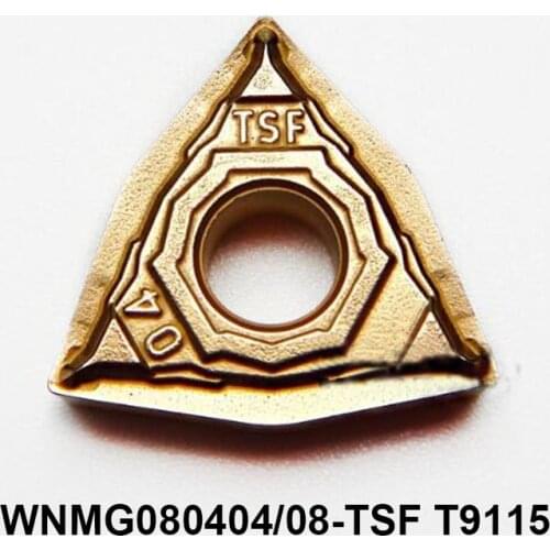 Original WNMG 080404 080408 WNMG080404-TSF T9115 WNMG080408-TSF T9115 Carbide Inserts Lathe Tools Turning Cutter CNC