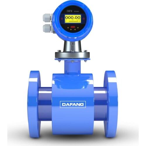 RS485 water flow sensor price dn100 mechanical cement electromagnetic flow meter
