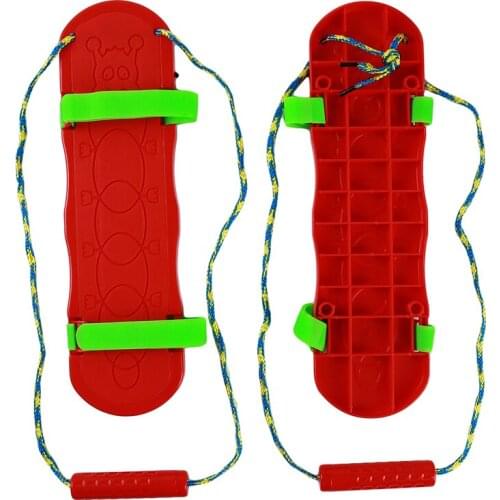 Children Outdoor Game Shoes Sports Toy Board Synchronous Shoes Sense Training Equipment Kindergarten Group Work Fun Games Kids