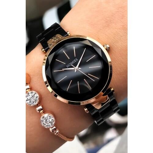 YENİ ÜRÜN 2021 Kadın Kol Saati+bileklik Hediye