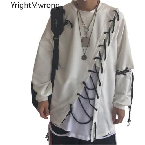 Мужские длинные футболки YrightMwrong China At AliExpress