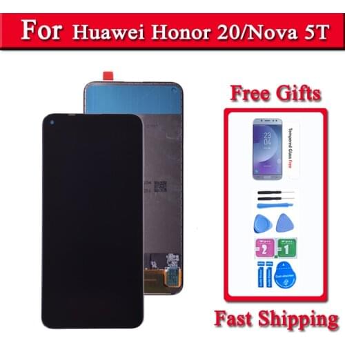 6.26 inches Screen For Huawei Honor 20 LCD Touch Screen Digitizer Panel Assembly Parts For Huawei nova 5T Display Repairment