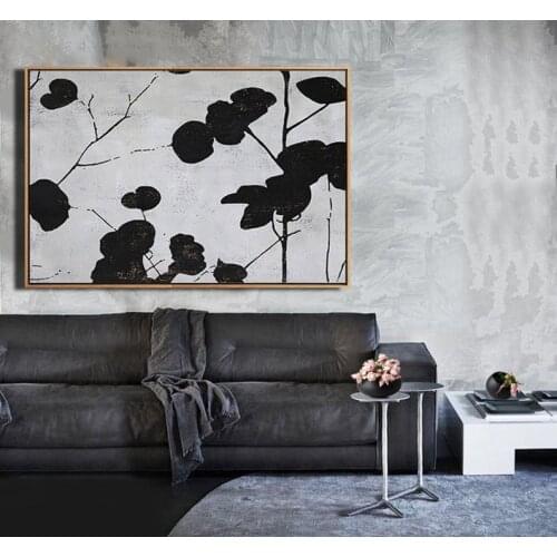 Abstract Art Canvas Painting Large Canvas Wall Art Decor Bedroom Wall Decor Black White Painting Home Decor