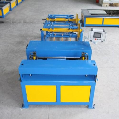 Automatic HVAC Square Air Duct Production Line 2, Auto Rectangular Ventilation Pipe Making and Forming