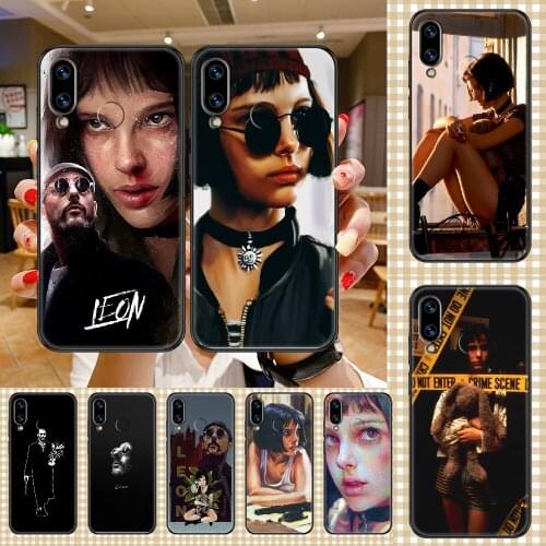 Movie Leon Phone case For Huawei Honor 6 7 8 9 10 10i 20 A C X Lite Pro Play black trend shell pretty waterproof 3D hoesjes