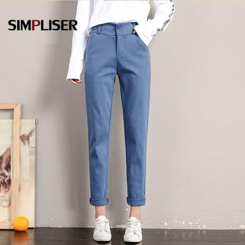 Hot Sale Women Trousers Harem Pants For Woman 2021 High Quality Ladies Cargo Pants Green Black Khaki Pencil Pants Plus SIZE 3xl