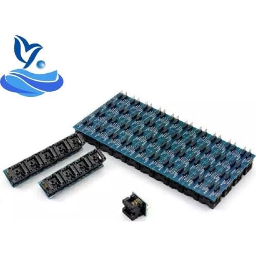 Hot SOIC8 SOP8 to DIP8 EZ Programmer SOP8 Adapter 150mil SOIC8 Adapter Socket Converter Module SOIC8 SOP8 TO DIP8 ZIF Adaptor