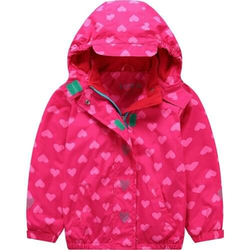 New 2019 spring autumn girls jackets baby girls warm windproof waterproof jackets high quality girls double-deck jackets
