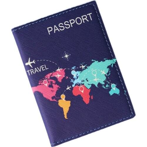 Mcneely Cartoon Children Passport Cover Russian BeigeTravel Cover on the Passport Girls Passport Case drop shipping