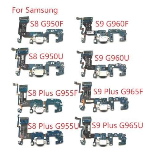 New USB Connector Charging Port For Samsung G920F G925F G930F G935F G950F G950U G960F G960U G965F G965U S6 S7 Edge S8 S9 Plus