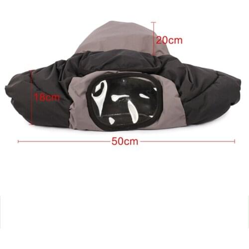 Roadfisher Outdoor Photography Waterproof Warm Snow Winter SLR DSLR Camera Insert Case Down Cover Sleeve Coat For Canon Nikon