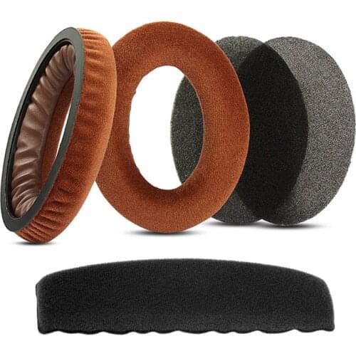 Replacement Ear Pads with Headband Pillow Cushions Earpads Foam for Sennheiser HD515 HD555 HD595 HD598 HD558 HD598SE Headphones