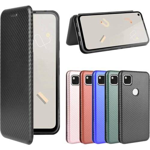 Sunjolly Case for Google Pixel 4A Wallet Stand Flip PU Leather Phone Case Cover coque capa Google Pixel 4A Case Cover