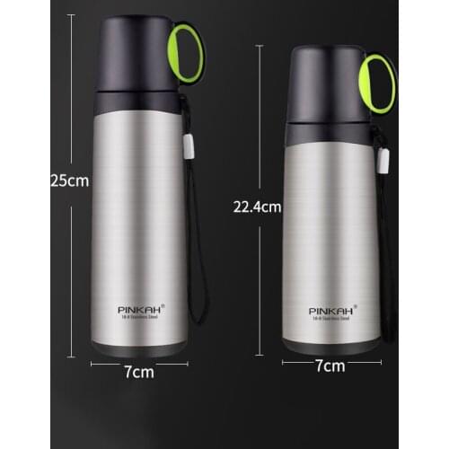 Thermos 420ml 520Ml Stainless Steel Thermos Cup Travel Coffee Thermos Cup Thermos Bottle Home School Cup