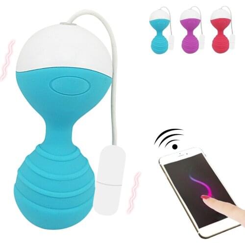 APP Control Vagina Vibrating Eggs for Women USB Rechargeable Vibrators Sex Toys for Women Kegel Ball Jumping Eggs Sex Products