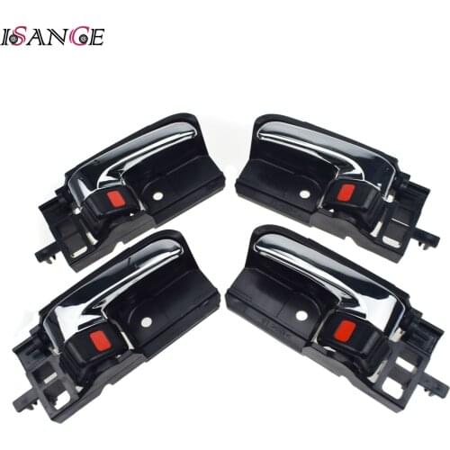 ISANCE Inside Door Handle Front Rear Left Right Set For Scion tC 05-10 Toyota Matrix 03-08, Corolla 05-08# 6920602090 6920502090
