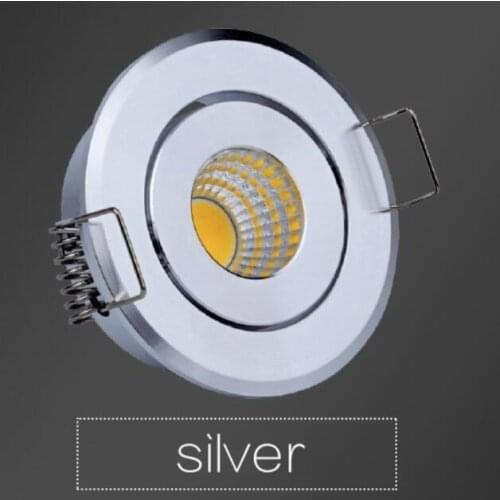 High Quality 3W Dimmable Mini LED Downlight mini cob LED Spot light LED Ceiling Lamp white body /black body