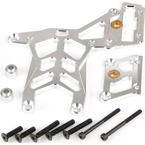 CNC Alloy Rear Upper Connecting Plate Set for 1/5 HPI ROVAN KM BAJA 5B 5T 5SC Rc Parts