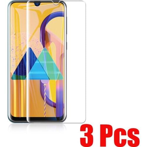 3PCS Tempered Glass For Samsung GALAXY M02 M02S M12 M32 M42 M21 M21S M31 M31S M51 M11 Screen Protector CASE Glass