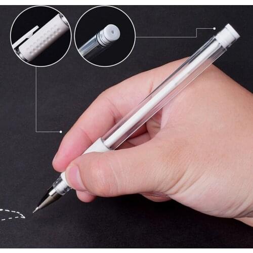 1pcs White Eyebrow Design Tattoo Skin Marker Pen Permanent Makeup Tattoo Supplie