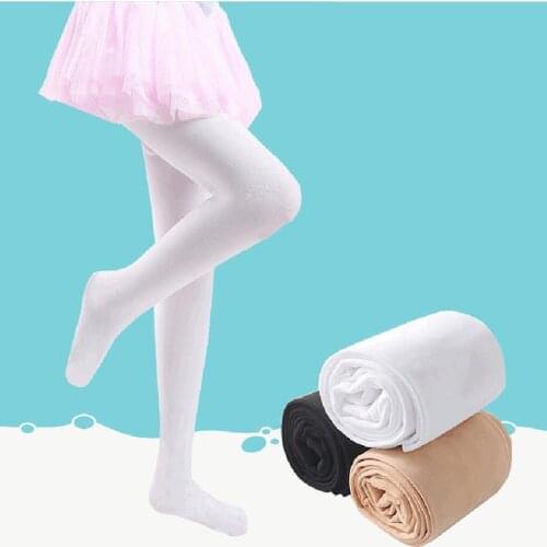 3 Colors Velvet Pantyhose Girls Stockings Children Spring Autumn Infant Dance Pantyhose Solid Color Kids Tights Baby Stockings